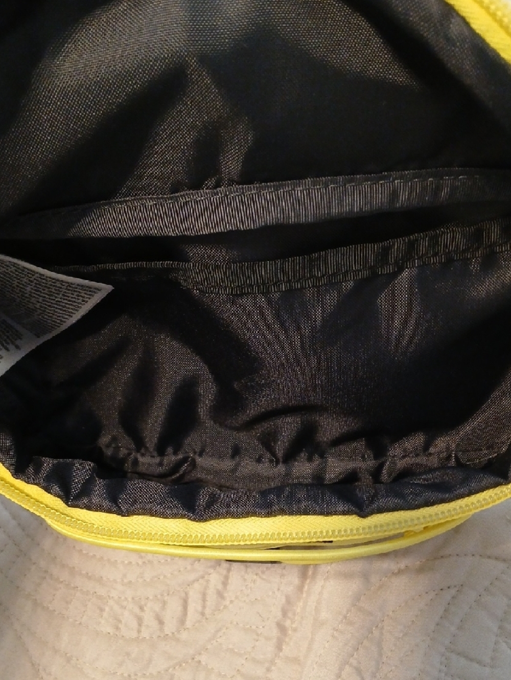 The North Face Bright Yellow Waist Pack with Front Logo - Picture 3 of 6